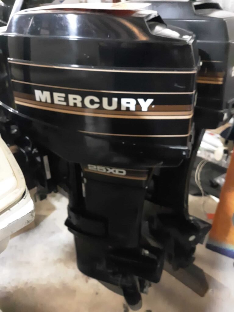 Mercury 25XD Short Tiller – 2S (M16990)
