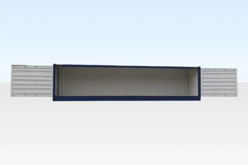 40FT HIGH CUBE 9FT 6FT HIGH FULL SIDE ACCESS