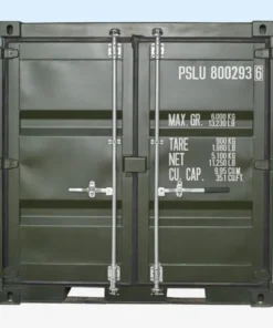 636-Portable-Space-Day2-2.5.18-8ft-Onetrip-Front-final-960x640-1 NEW 8FT SHIPPING CONTAINER (GREEN RAL 6007) FEATURES