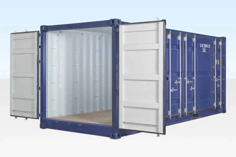 a2 USED 20FT OPEN SIDE / FULL SIDE ACCESS CONTAINER