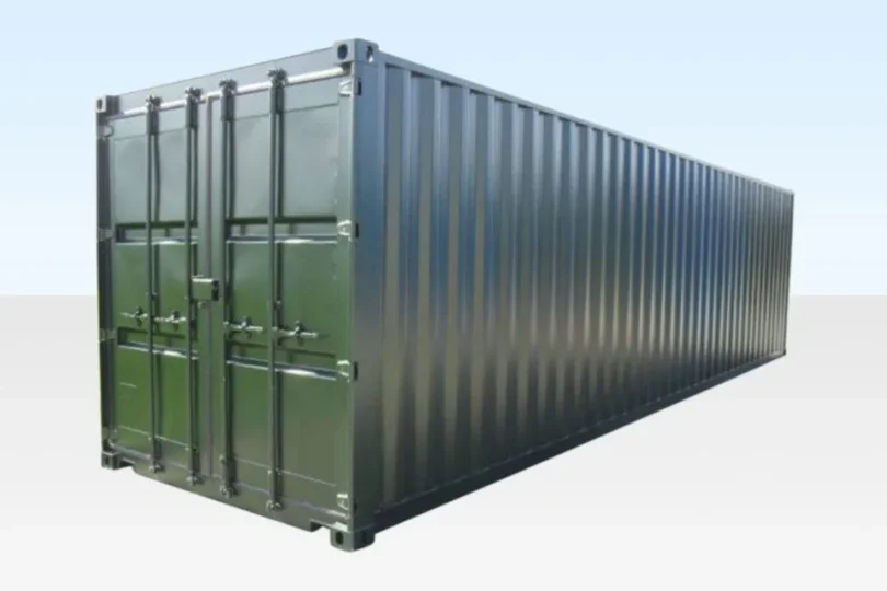 a30 30FT X 8FT SHIPPING CONTAINER (ONE TRIP) – CUT DOWN